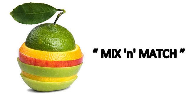 Mix n match for your right match