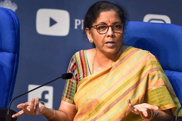 Finance Minister Nirmala Sitharaman