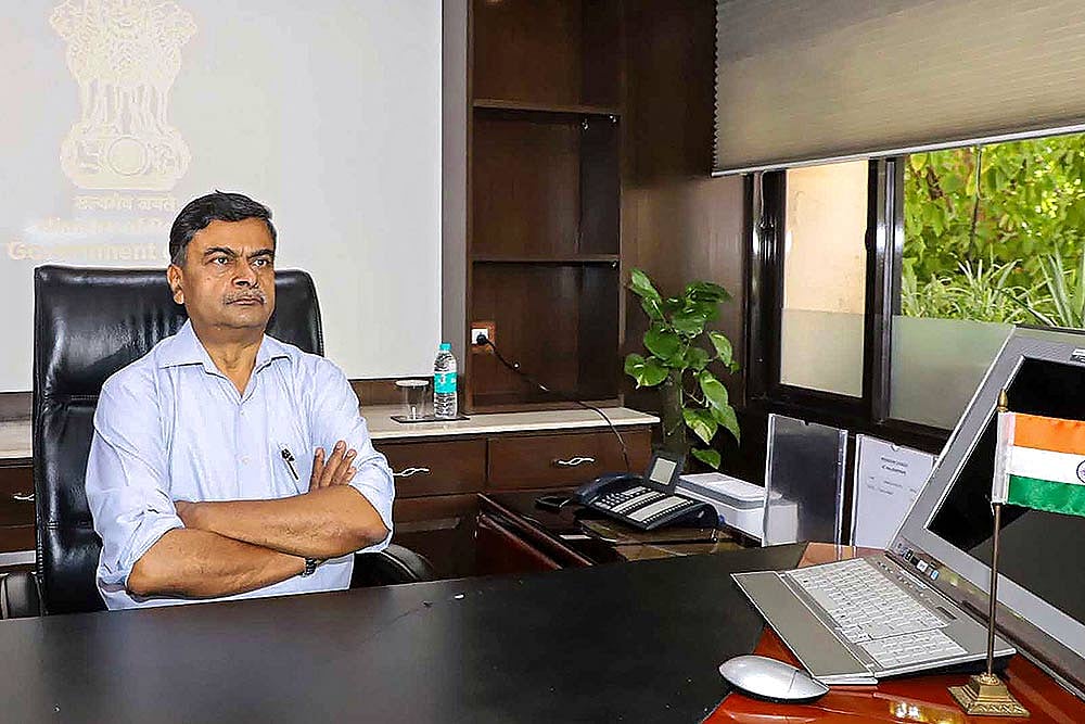 Power Minister RK Singh. 