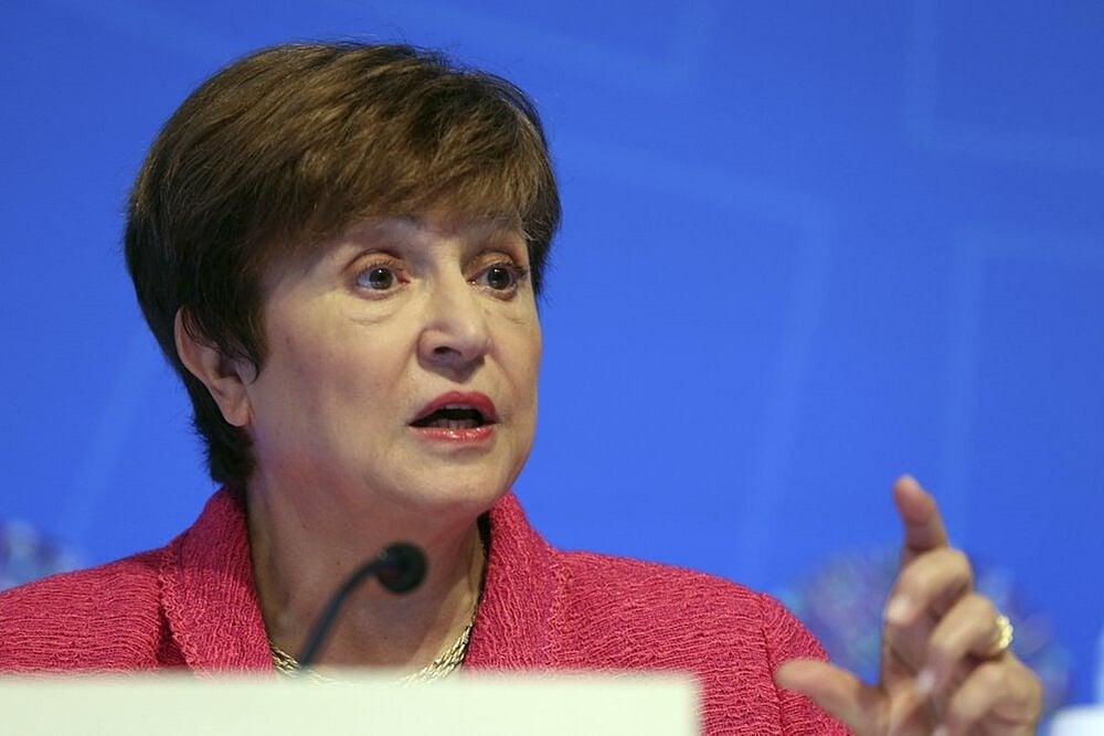 International Monetary Fund (IMF) Managing Director Kristalina Georgieva