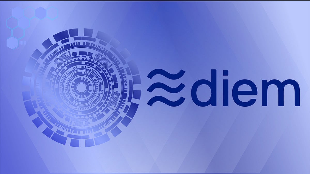 Diem cryptocurrency web template.