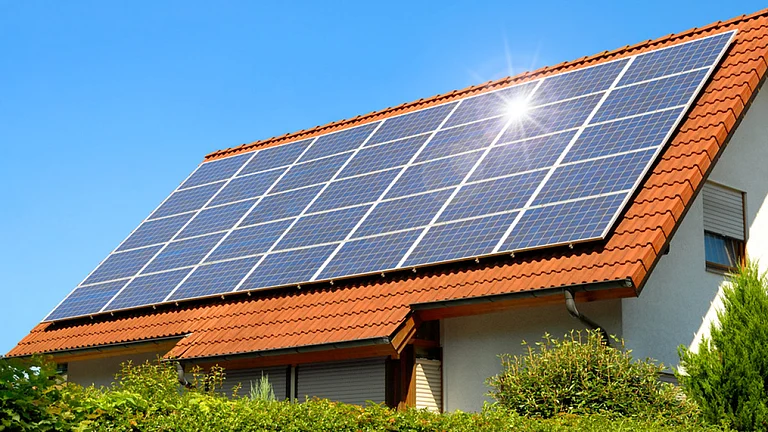 As part of the Model Solar Village scheme, the government seeks to solarise one village per district, aiming to empower village communities by enabling them to meet their energy needs independently. - null