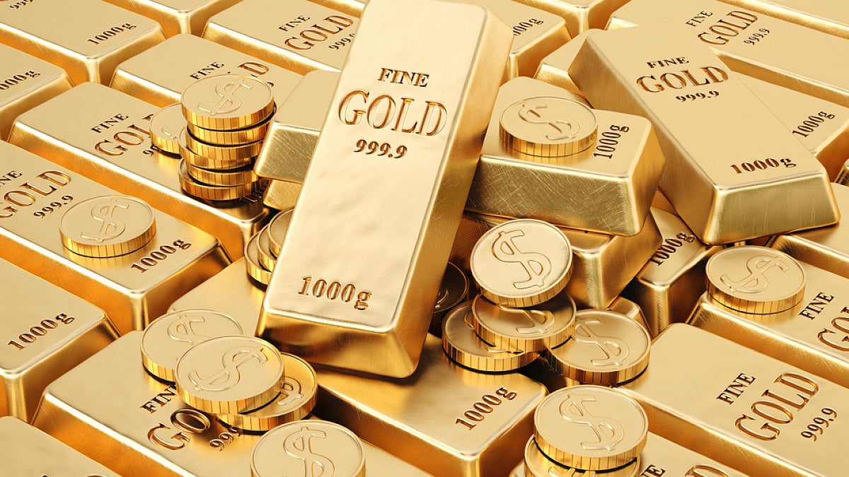 In the international market, gold was trading marginally lower at $1,857 per ounce. 