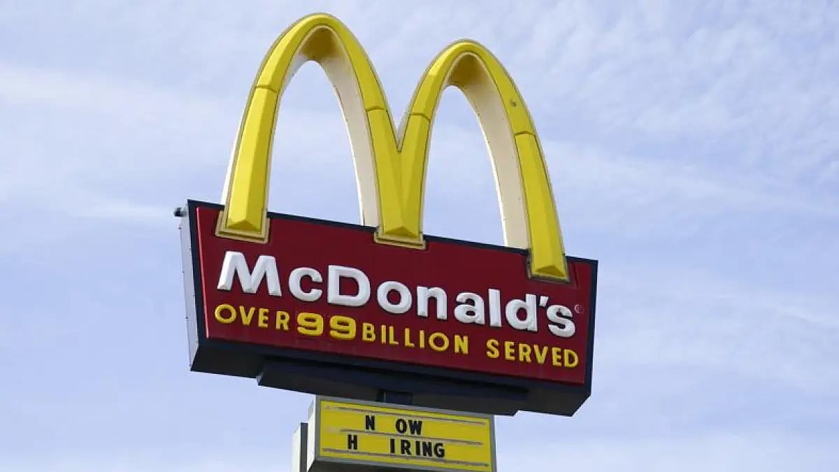 McDonalds logo stands in US