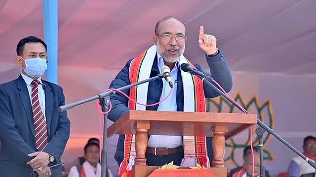 Manipur CM Presents Budget With Expenditure Proposal Of Rs 35,022 Crore