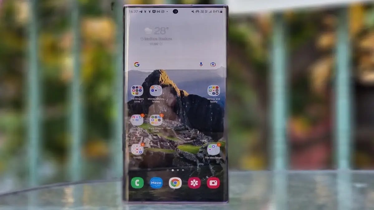 Samsung Galaxy S22 Ultra. 