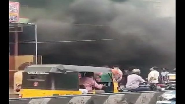 Okinawa Electric Scooter Dealership Gutted In Blaze Due To Short-Circuit