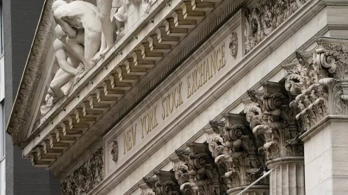 The New York Stock Exchange operates during normal business hours in the Financial District 
