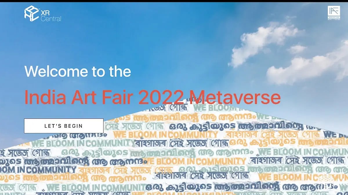 The metaverse edition of India Art Fair 2022