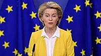 European Commission President Ursula Von Der Leyen Lands in Delhi European Commission President Ursula Von Der Leyen Lands in Delhi