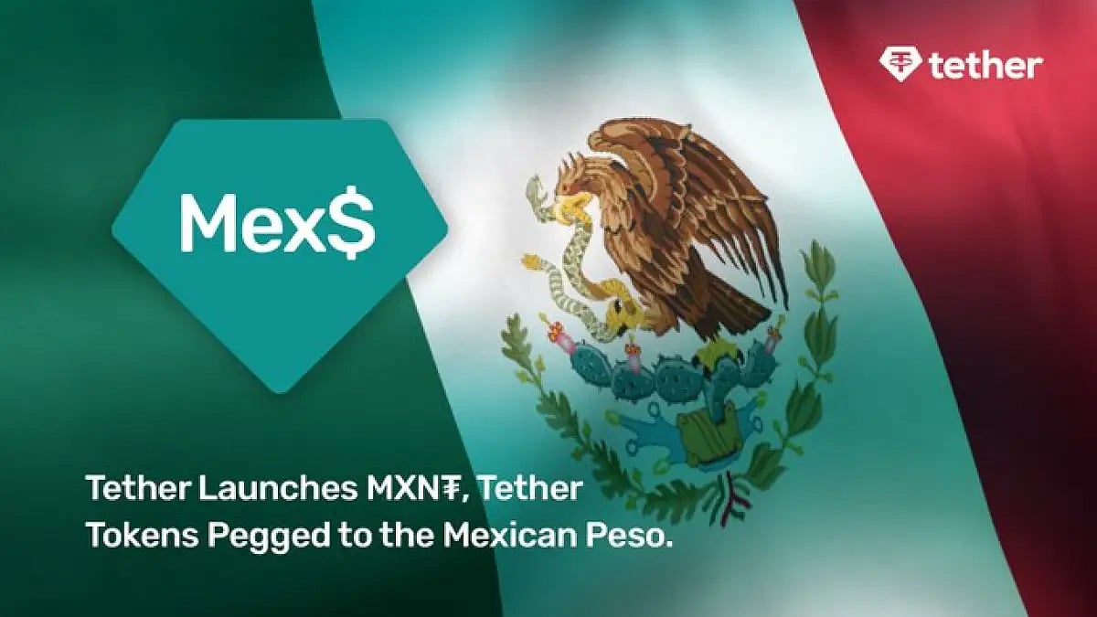 Tether Launches Its Fourth Stablecoin Pegged To The Mexican Peso