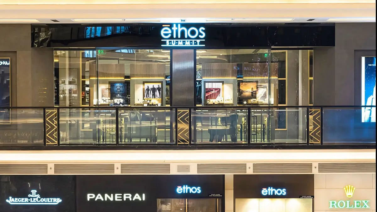 Ethos store in New Delhi