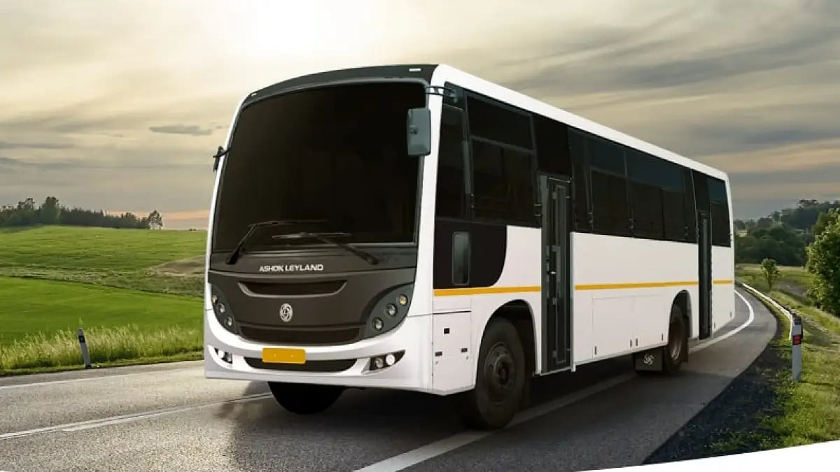 An Ashok Leyland Bus