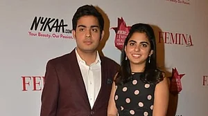 Akash Ambani and Isha Ambani