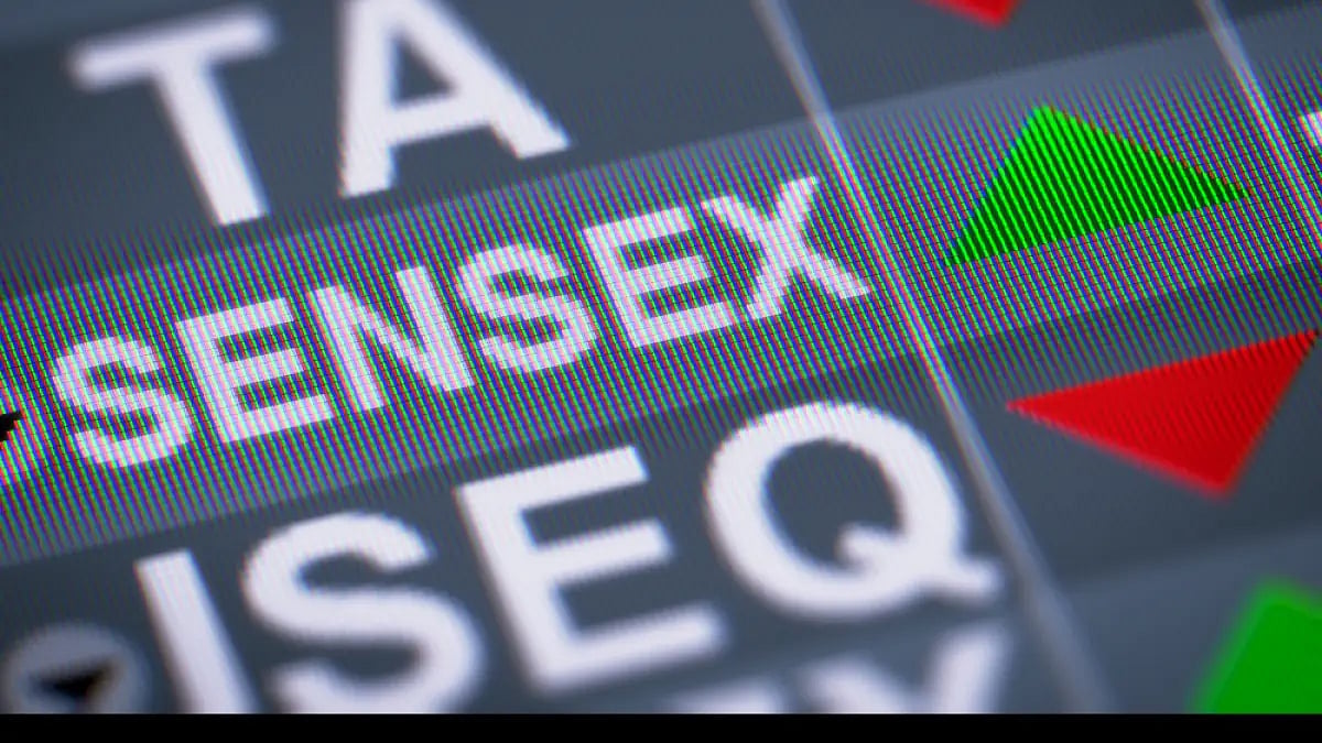 The 30-share BSE benchmark advanced 303.38 points or 0.56 per cent to settle at 54,481.84