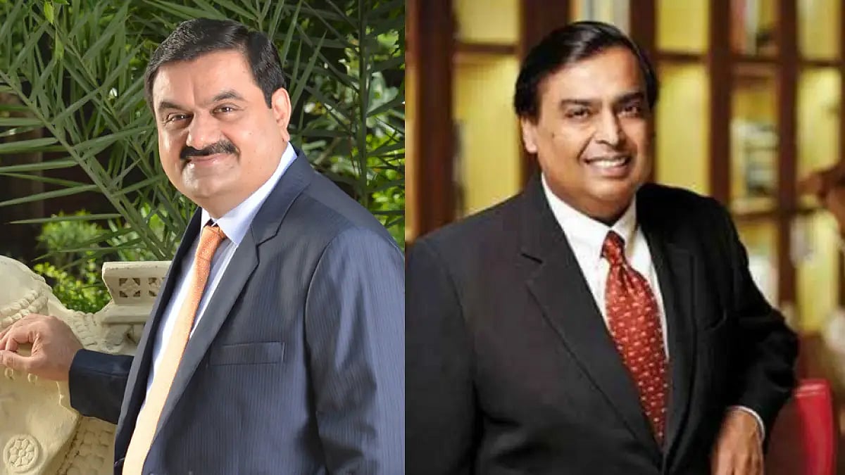 Mukesh Ambani Gautam Adani