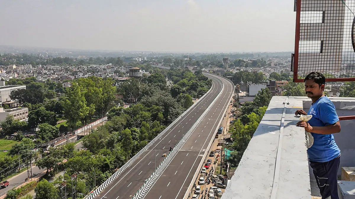 Flyover on Jammu-Akhnoor highway 