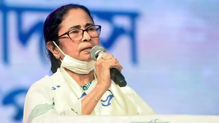 West Bengal Three-time Chief Minister Mamata Banerjee - null