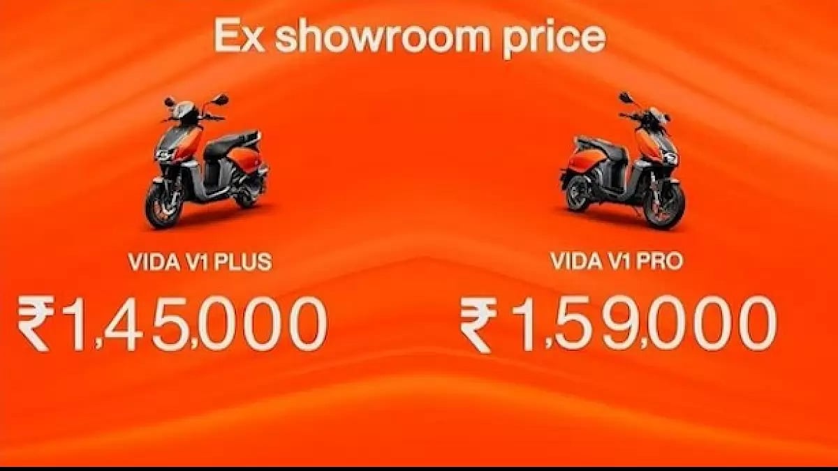 Hero MotoCorp Launches Vida V1 Electric Scooter Starting At Rs 1.45 Lakh