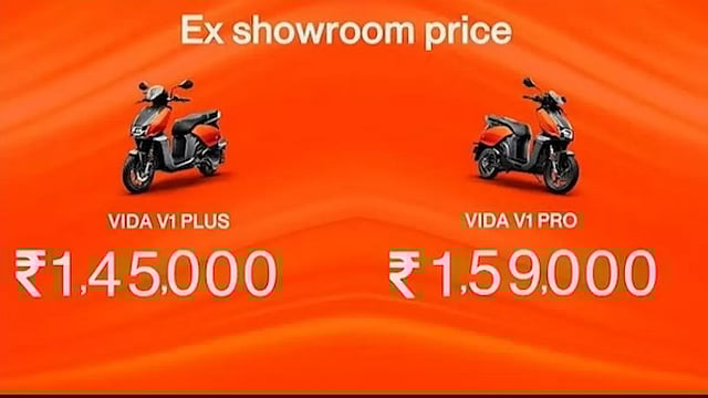 Hero MotoCorp Launches Vida V1 Electric Scooter Starting At Rs 1.45 Lakh