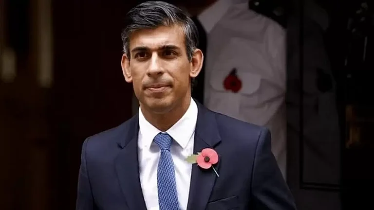 UK Prime Minister Rishi Sunak - null