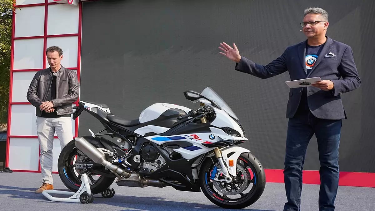 Launch of BMW S 1000 RR super spot bike