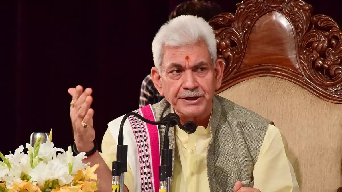LG Manoj Sinha