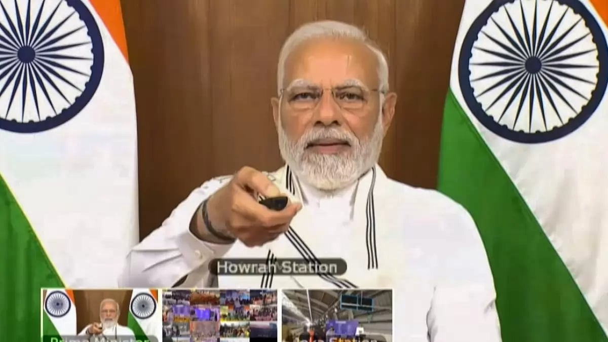 PM Modi virtually flags off Vande Bharat Express