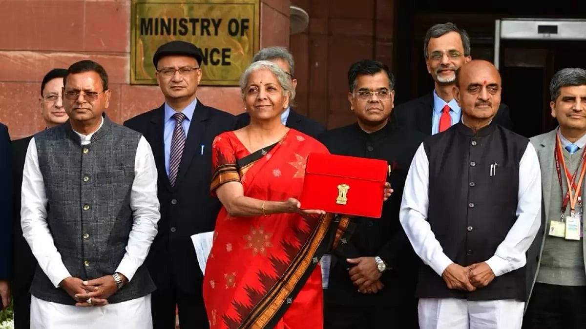 Finance Minister Nirmala Sitharaman ahead of Budget 2023-24