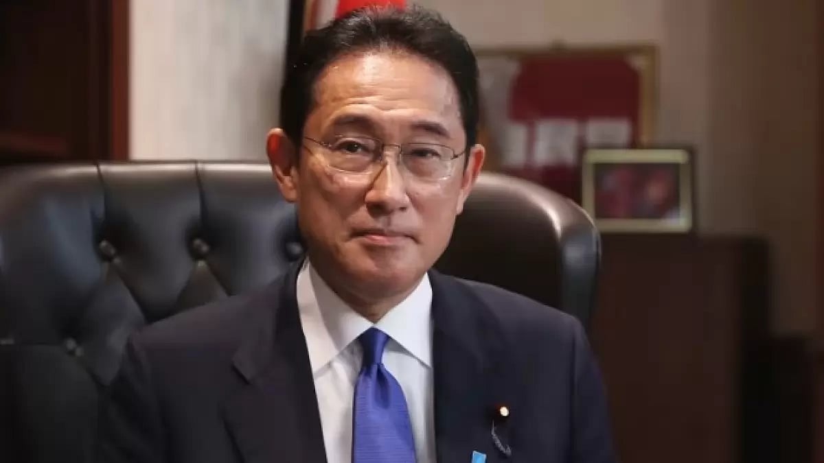 Japanese Prime Minister Fumio Kishida, 