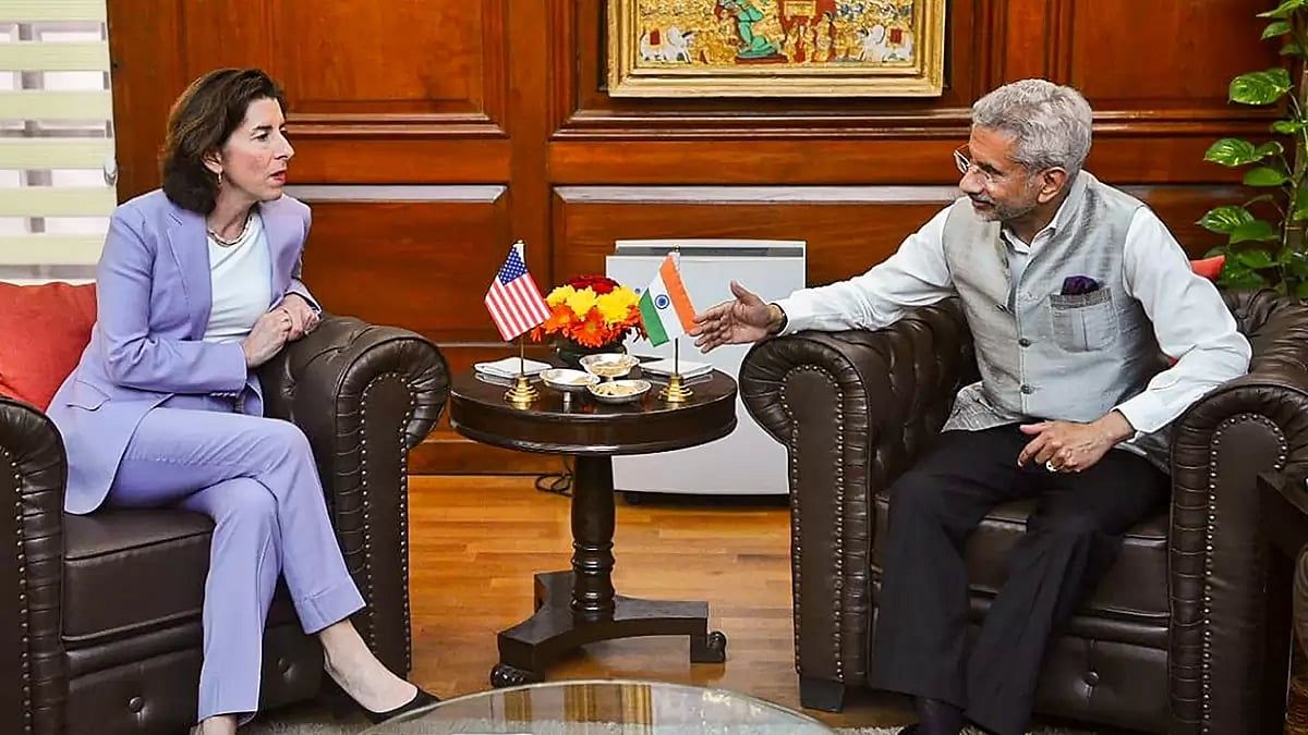 Jaishankar meets Gina Raimondo