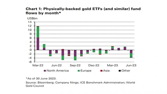 Global Gold ETF Holding Dip By 56 Tonnes In June 2023, Says WGC Report
