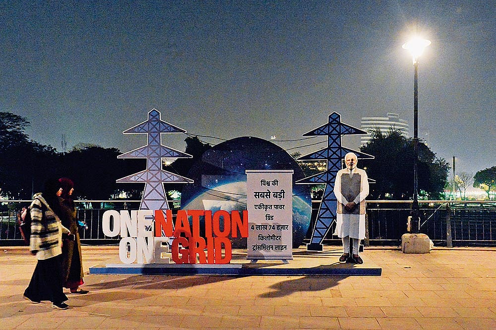 Photo: Vikram Sharma : There is no occasion when verbal grandstanding is not part and parcel of this Big Leader’s sound effects.