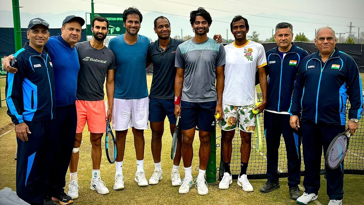 X/ Sunil Yajaman : India Davis Cup Team 