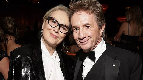 Streep and Short at Golden Globes