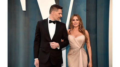 Sofía and her ex-husband Joe