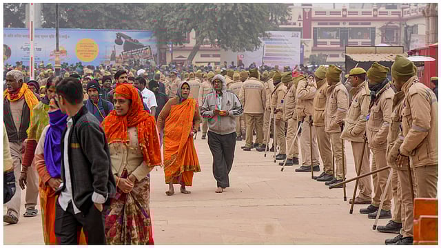 Ram Temple: Ayodhya Borders Sealed, Buses & Trains Cancelled Amid Unprecedented Crowd 

