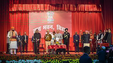 Swearing-in ceremony of new Bihar government