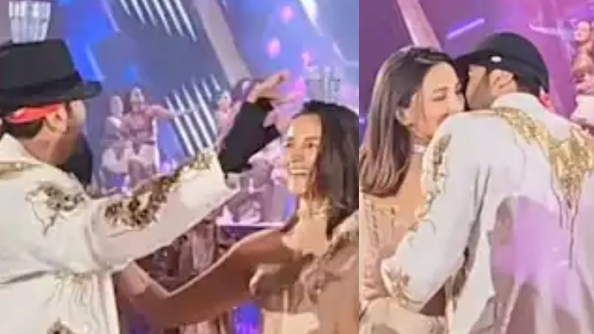 Alia Bhatt and Ranbir Kapoor at Filmfare Awards 2024 - null