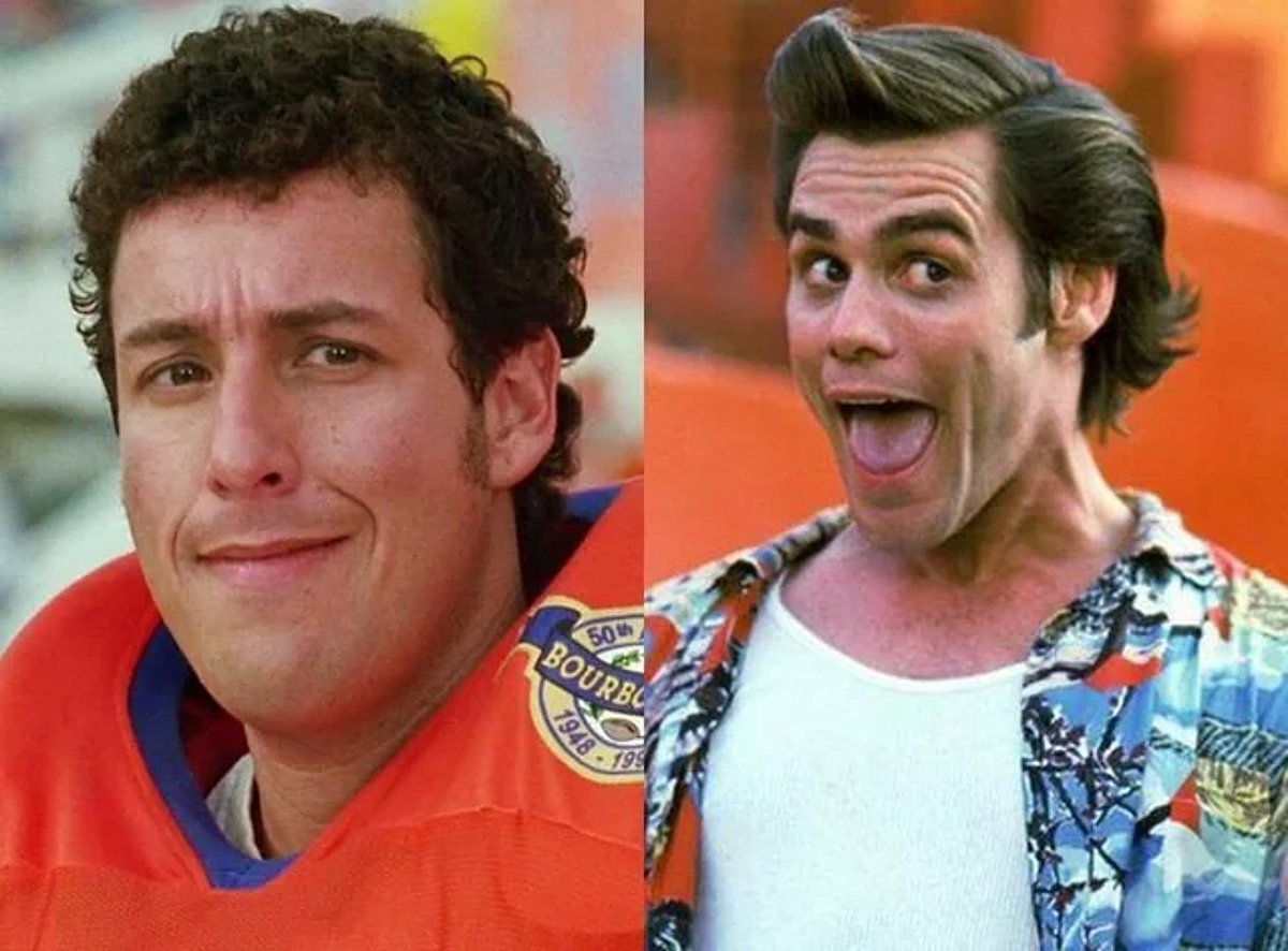 Jim Carrey Celebrates 62nd B'day With Adam Sandler, David Spade ...