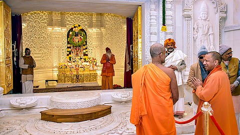 Yogi Adityanath in Ayodhya