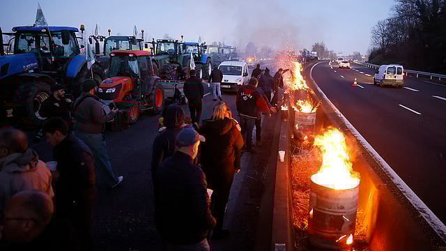 In Pics: France Farmer Protests