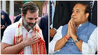 Rahul Gandhi Vs Himanta Sarma: Congress Backs Pawan Khera In Passport Controversy Photos via: PTI and X/@himantabiswa : L: Congress leader Rahul Gandhi | R: Assam CM Himanta Biswa Sarma |