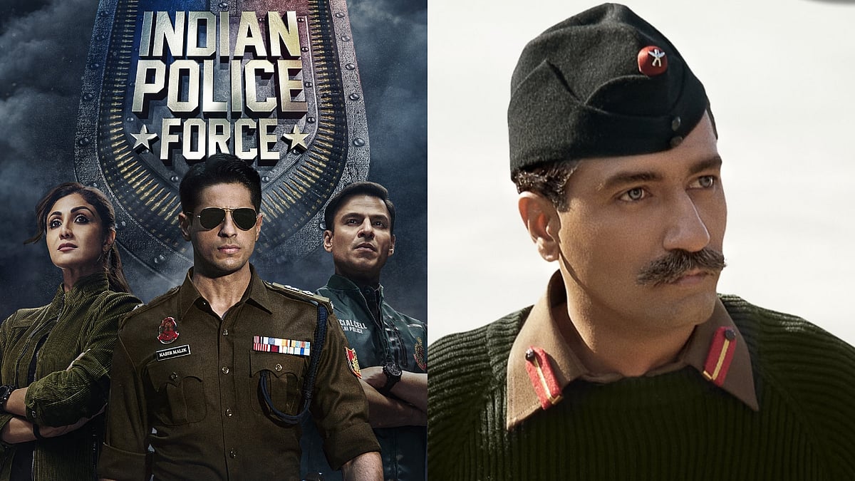 Posters of ‘Indian Police Force’ and ‘Sam Bahadur’