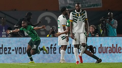 AFCON Soccer: Nigeria vs Cameroon