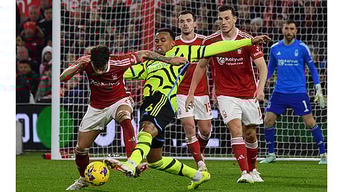 English Premier League: Arsenal vs Nottingham Forest