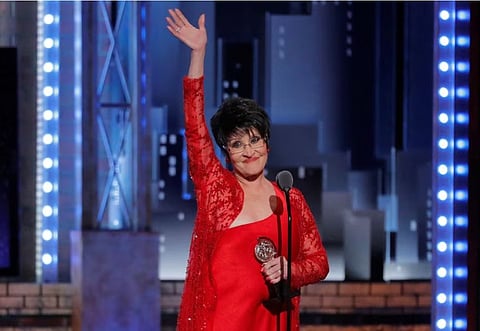 Chita Rivera accepts Lifetime Achievement Honors