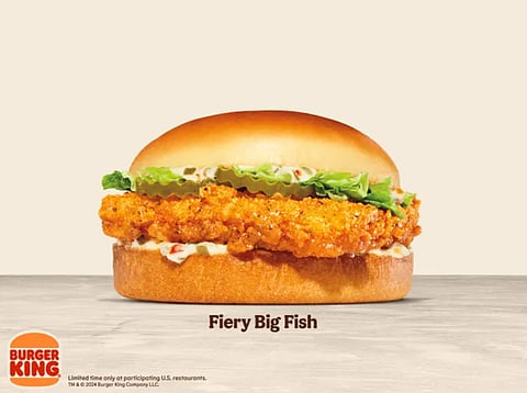 Burger King's Fiery Big Fish