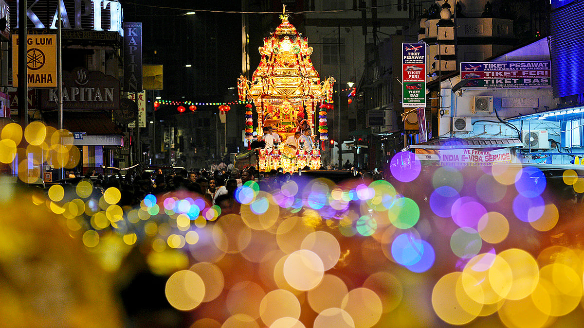 | Photo: AP/Vincent Thian : Malaysia Thaipusam Festival 