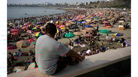 Summer in South America